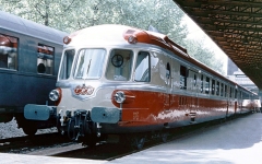 Jouef HJ2461 - H0 - Dieseltriebwagen RGP I, TEE 155/190 Parsifal, SNCF, Ep. III